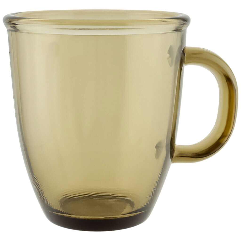 Чашка стеклянная Мажура Orzo дымная, 400 мл - № 1 Чашка стеклянная Мажура Orzo дымная, 400 мл - № 1