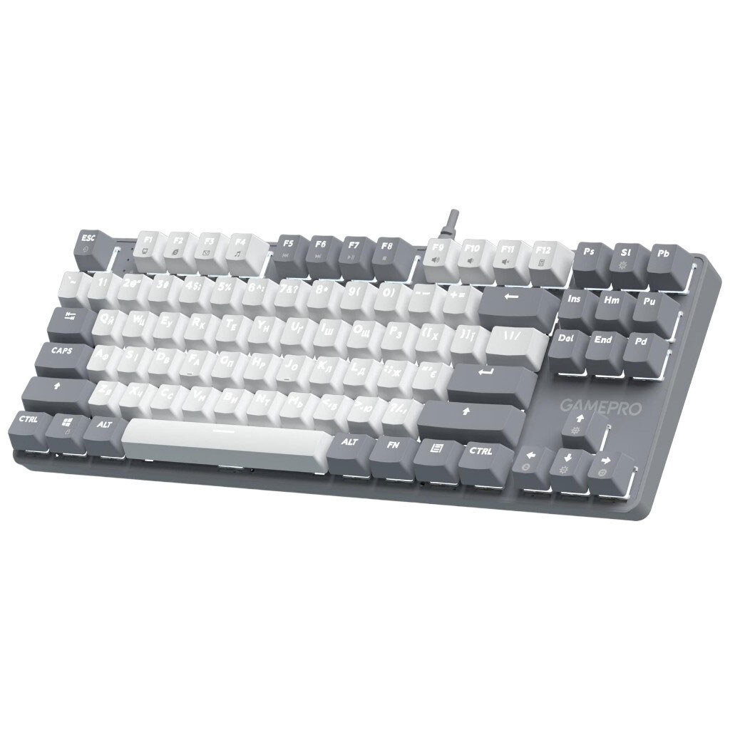 Клавиатура GamePro Genesis Metallic MK110G Outemu, Серый - № 2 Клавиатура GamePro Genesis Metallic MK110G Outemu, Серый - № 2