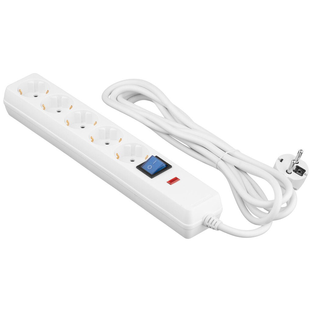 Сетевой фильтр 2E-SP515OSM3WH, Белый - № 1 Сетевой фильтр 2E-SP515OSM3WH, Белый - № 1