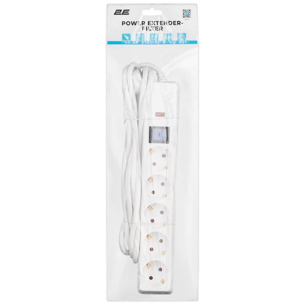 Сетевой фильтр 2E-SP515OSM3WH, Белый - № 3 Сетевой фильтр 2E-SP515OSM3WH, Белый - № 3