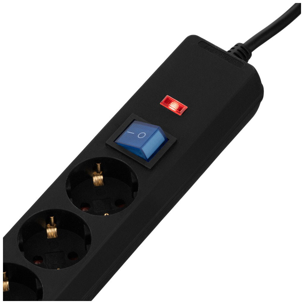 Сетевой фильтр 2E-U03C14M1BK, Черный - № 4 Сетевой фильтр 2E-U03C14M1BK, Черный - № 4