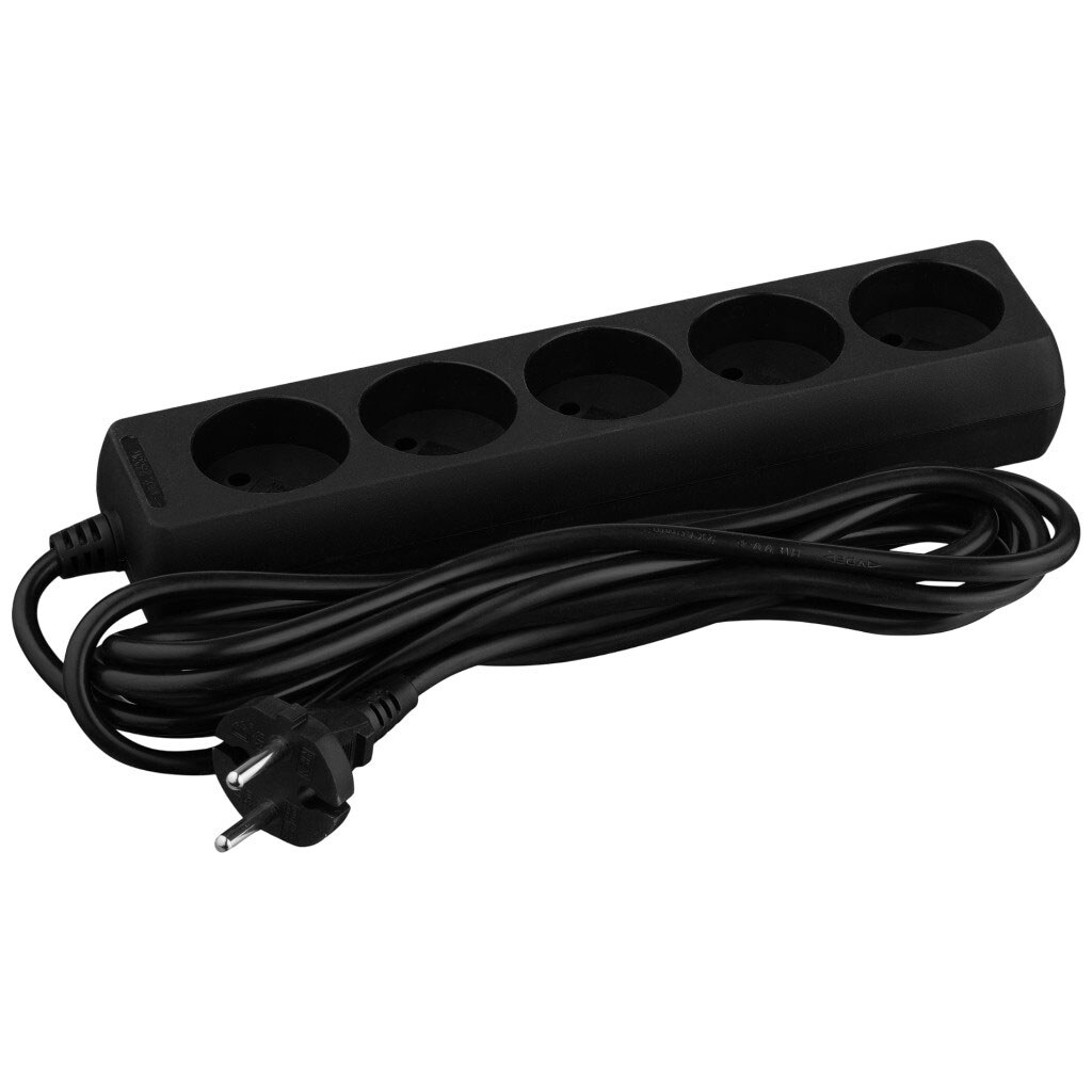 Сетевой фильтр2E-U05M3BK, Черный - № 5 Сетевой фильтр2E-U05M3BK, Черный - № 5