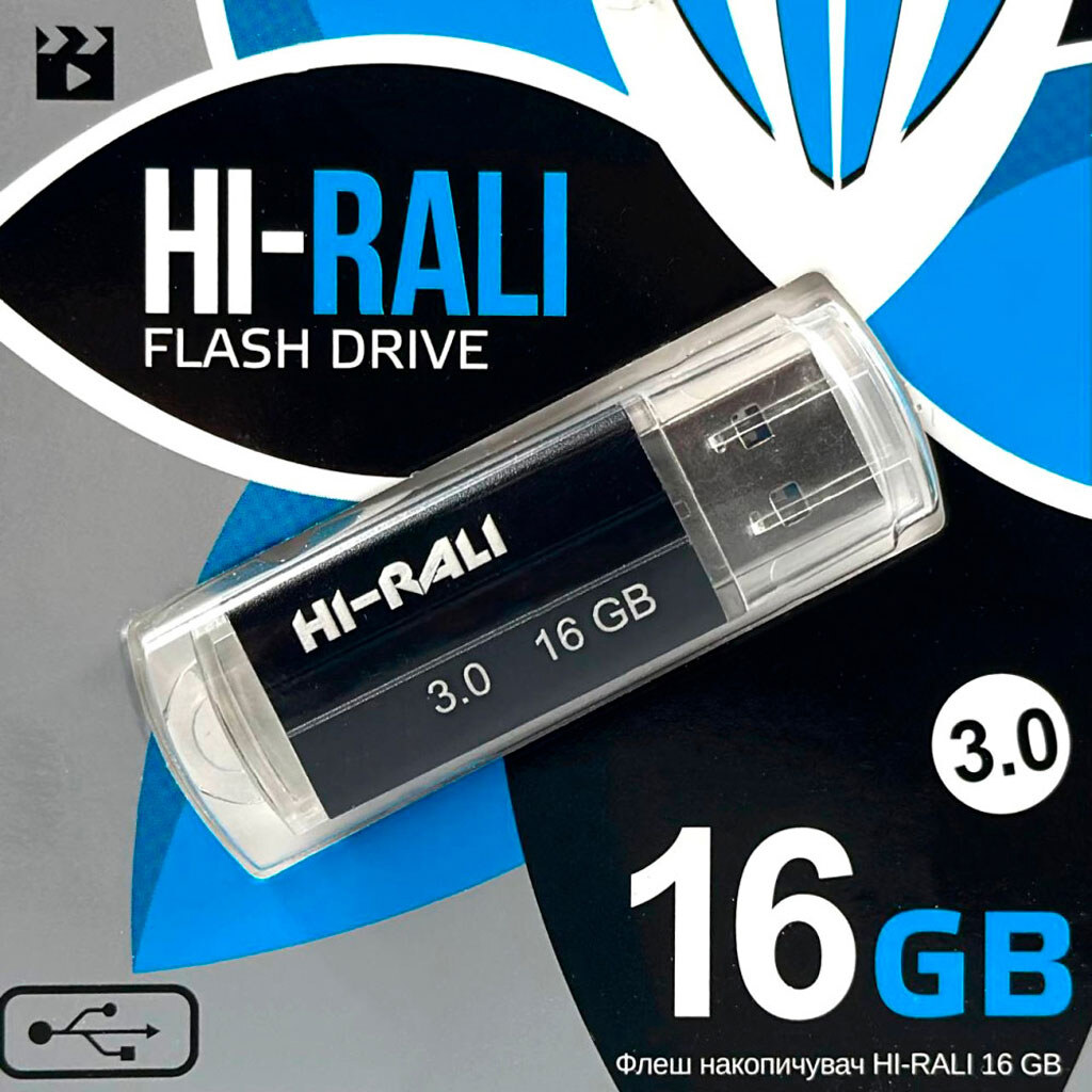 USB Flash Hi-Rali Corsair, 16 Гб., Черный - № 2 USB Flash Hi-Rali Corsair, 16 Гб., Черный - № 2