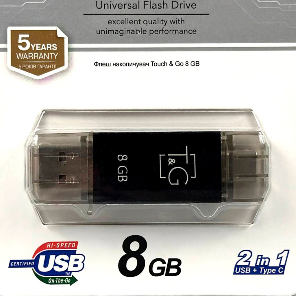 USB Flash T&G Metal 117, 8 Гб. - № 2 USB Flash T&G Metal 117, 8 Гб. - № 2