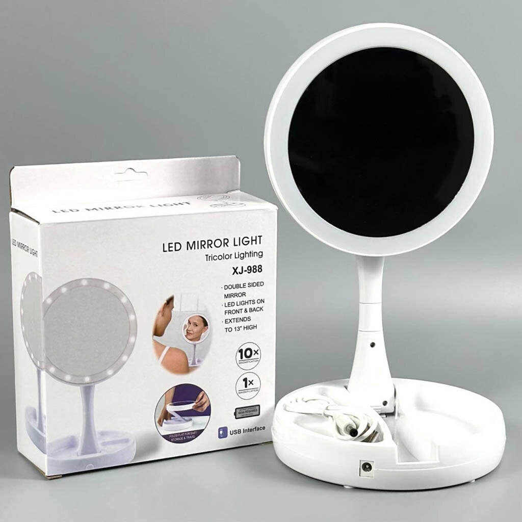 Дзеркало XJ-988, Білий - № 10 Дзеркало XJ-988, Білий - № 10