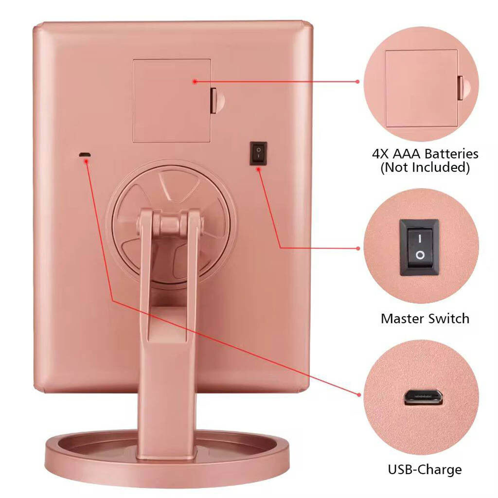 Дзеркало SuperStar Magnifying Mirror, Чорний - № 9 Дзеркало SuperStar Magnifying Mirror, Чорний - № 9