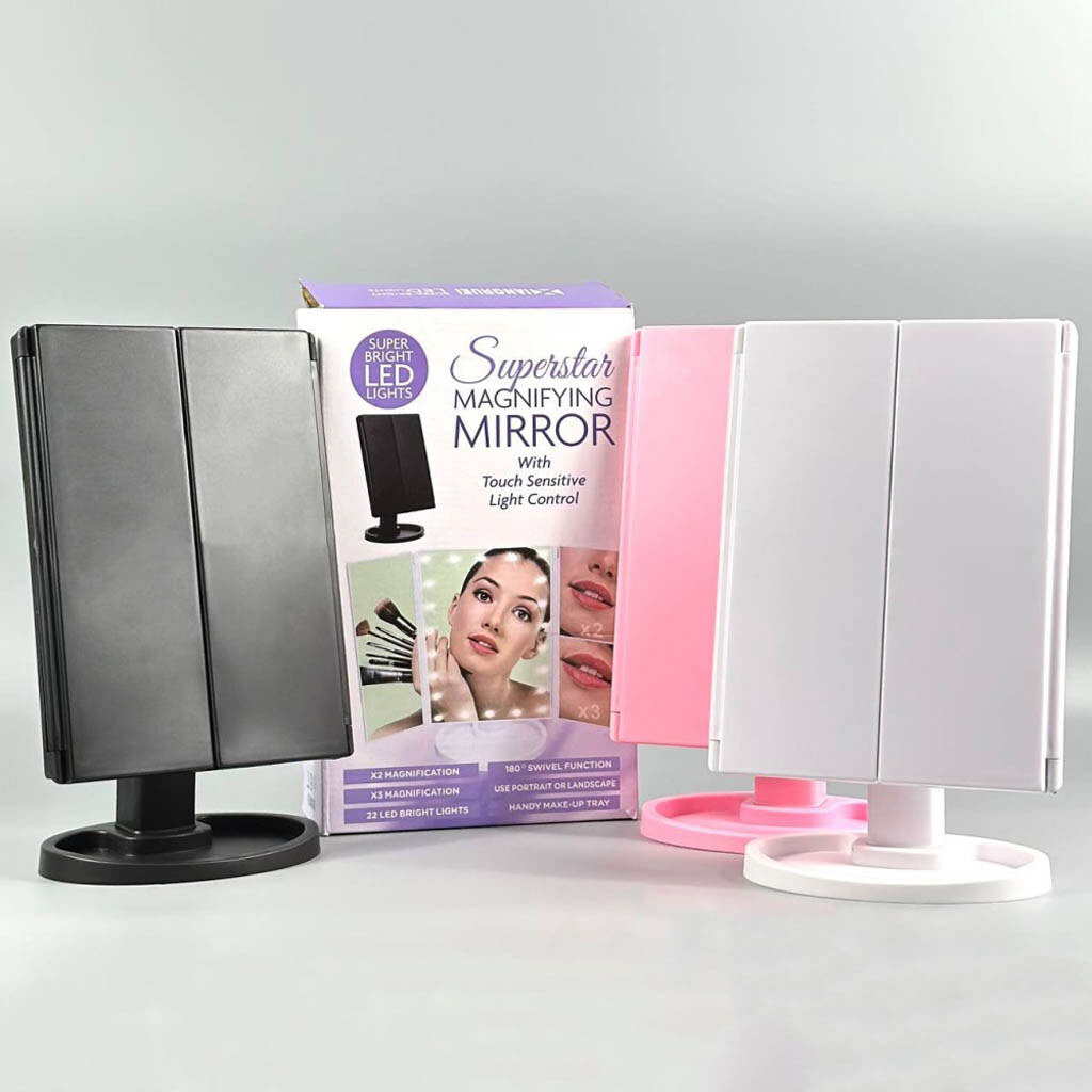 Дзеркало SuperStar Magnifying Mirror, Чорний - № 10 Дзеркало SuperStar Magnifying Mirror, Чорний - № 10