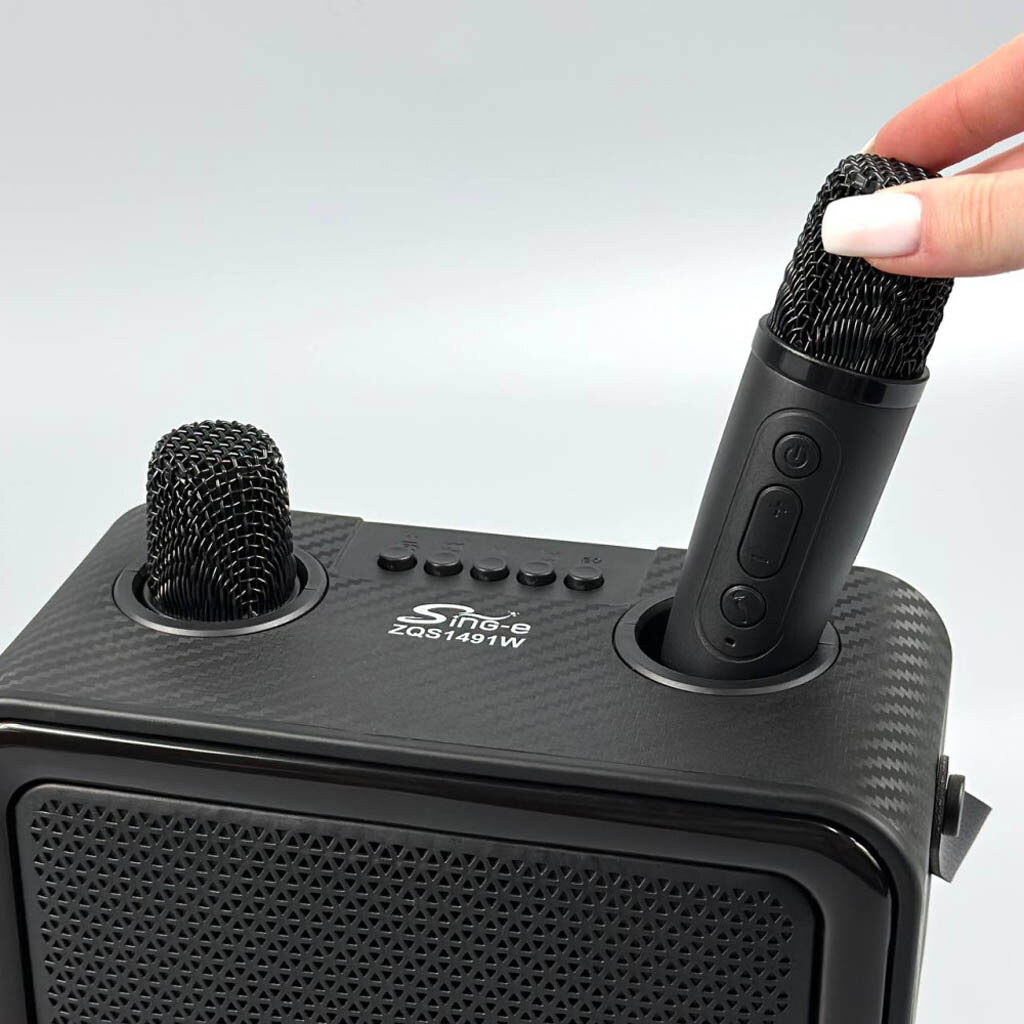 Портативная колонка Sing-e ZQS1491W Mini, Черный - № 4 Портативная колонка Sing-e ZQS1491W Mini, Черный - № 4