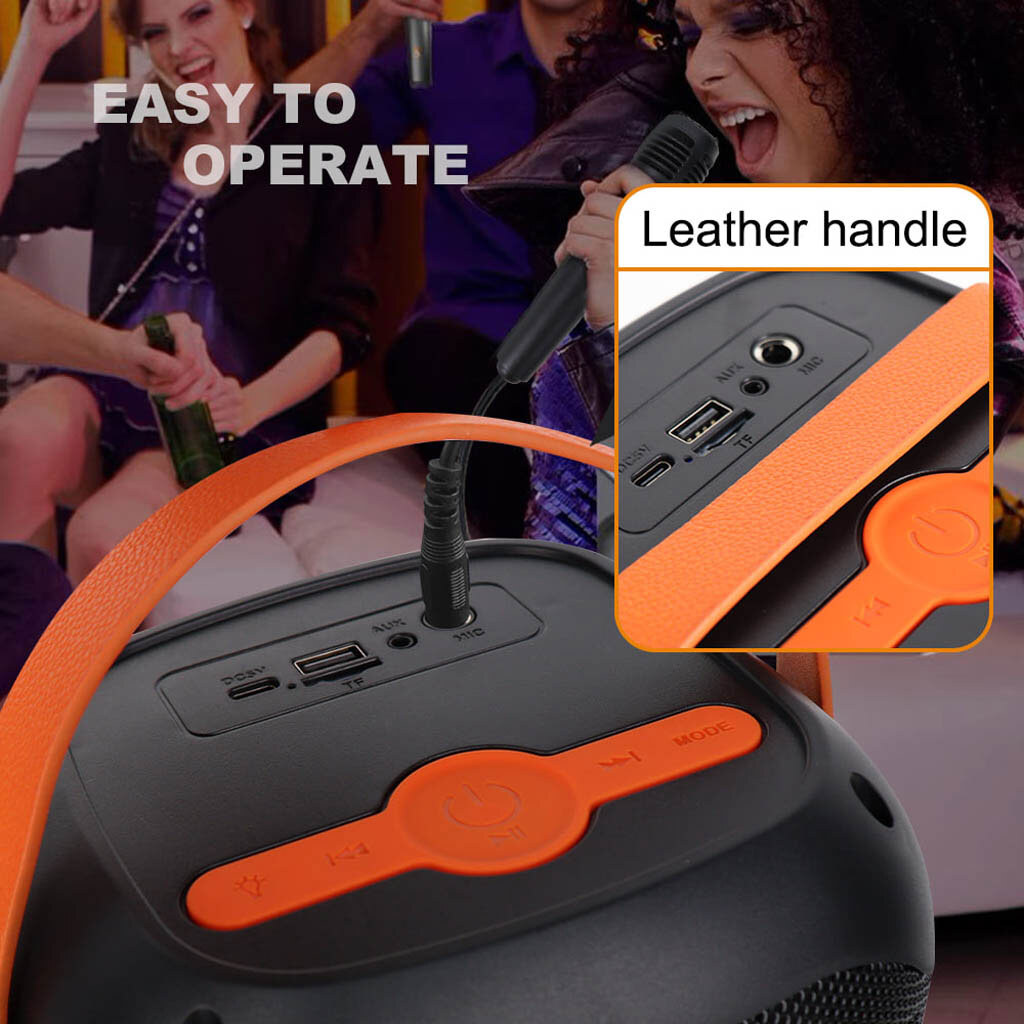 Портативная колонка Sing-e ZQS4277, Черный - № 5 Портативная колонка Sing-e ZQS4277, Черный - № 5