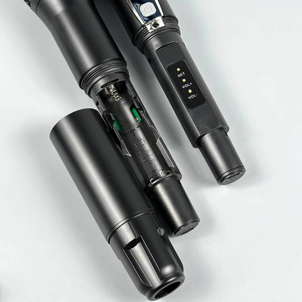 Караоке микрофон Sing-e ZQS-2M503 UHF, Черный - № 2 Караоке микрофон Sing-e ZQS-2M503 UHF, Черный - № 2