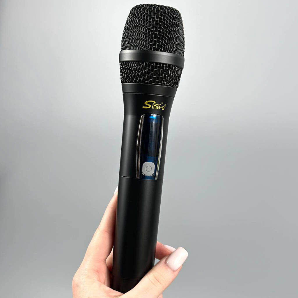 Караоке микрофон Sing-e ZQS-2M503 UHF, Черный - № 5 Караоке микрофон Sing-e ZQS-2M503 UHF, Черный - № 5