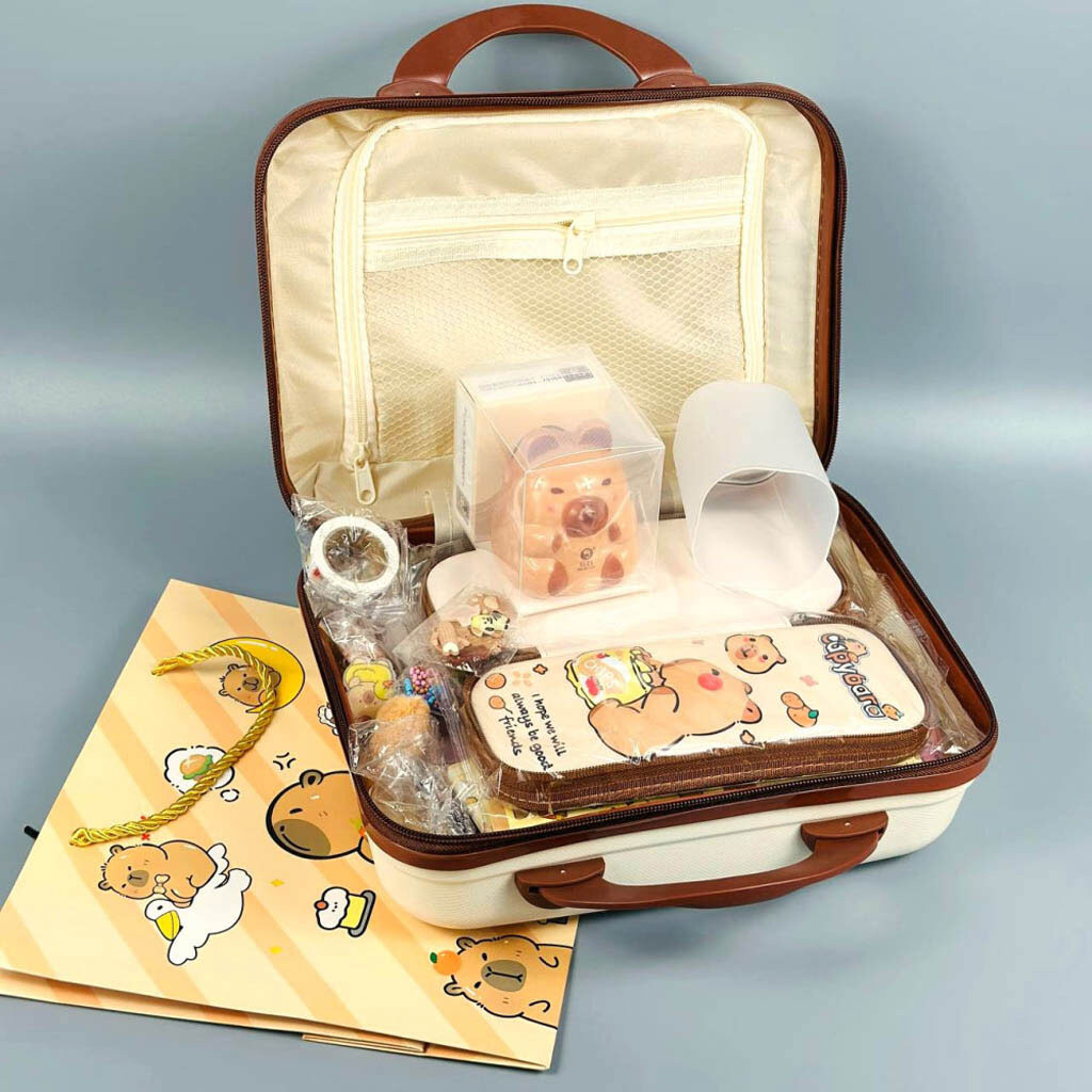 Набор канцелярии Капибара, Бежевый - № 4 Набор канцелярии Капибара, Бежевый - № 4