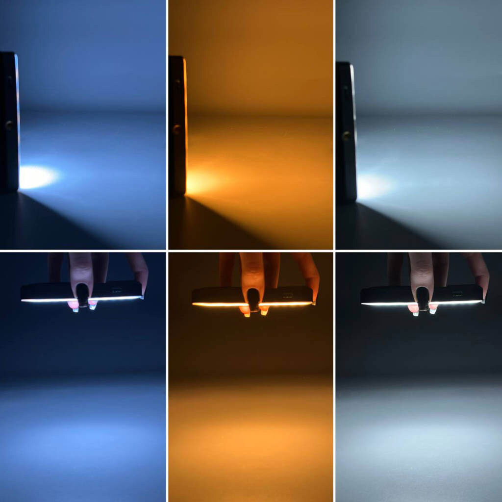 Відеосвітло M19, Чорний - № 5 Відеосвітло M19, Чорний - № 5