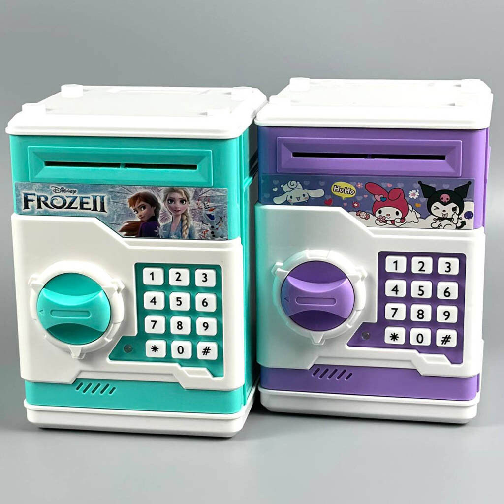 Сейф-скарбничка Number Bank №SL6610, Фіолетовий - № 2 Сейф-скарбничка Number Bank №SL6610, Фіолетовий - № 2