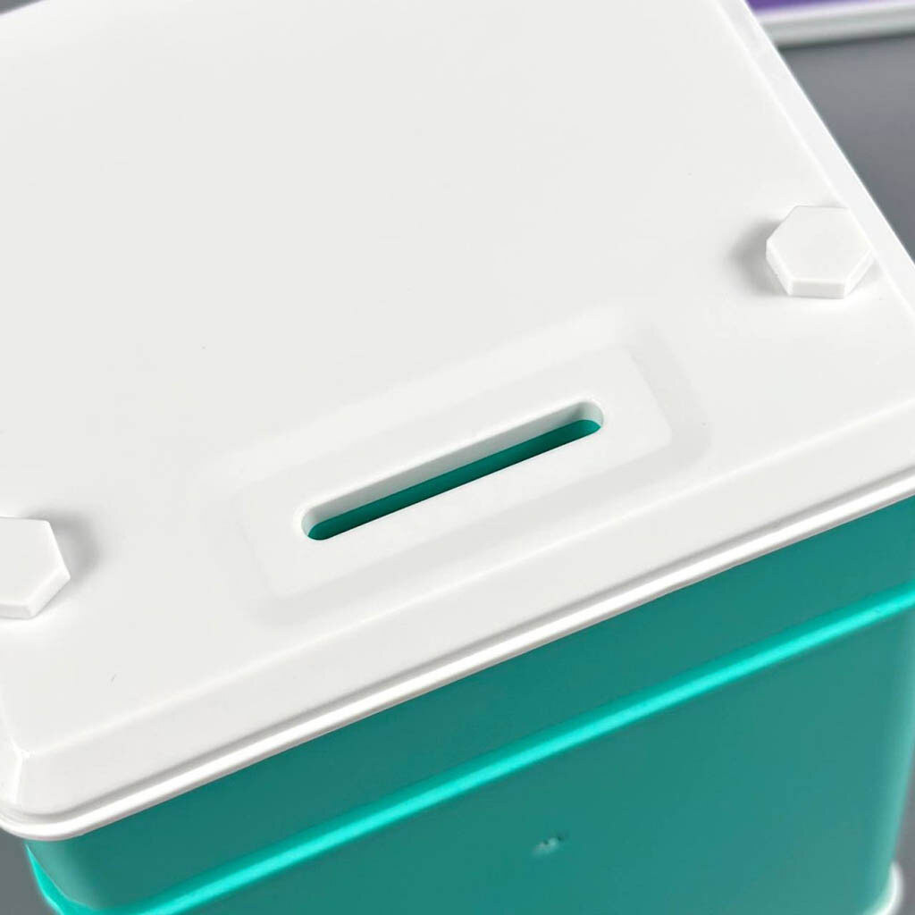 Сейф-скарбничка Number Bank №SL6610, Фіолетовий - № 3 Сейф-скарбничка Number Bank №SL6610, Фіолетовий - № 3