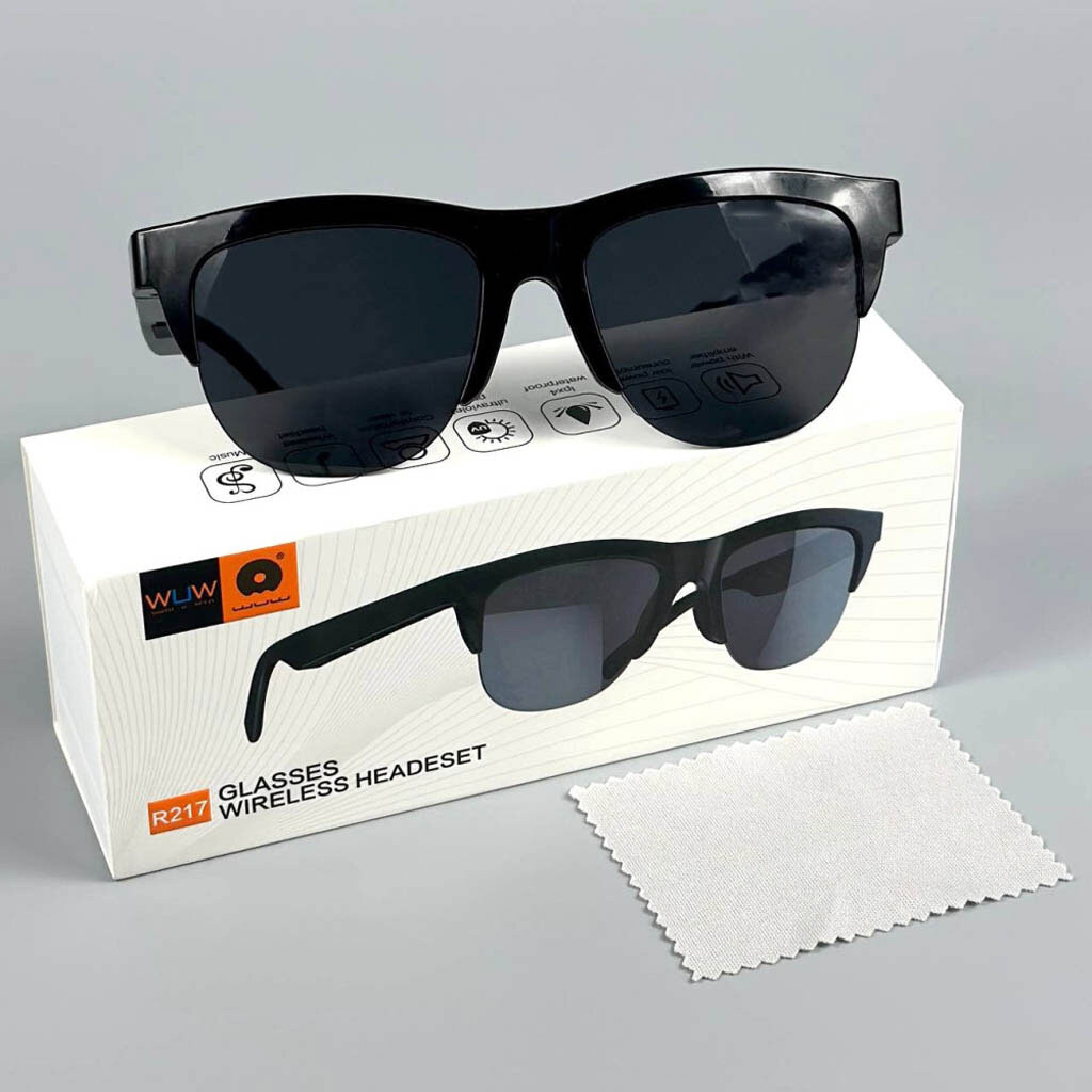 Смарт-очки WUW R217, Черный - № 10 Смарт-очки WUW R217, Черный - № 10