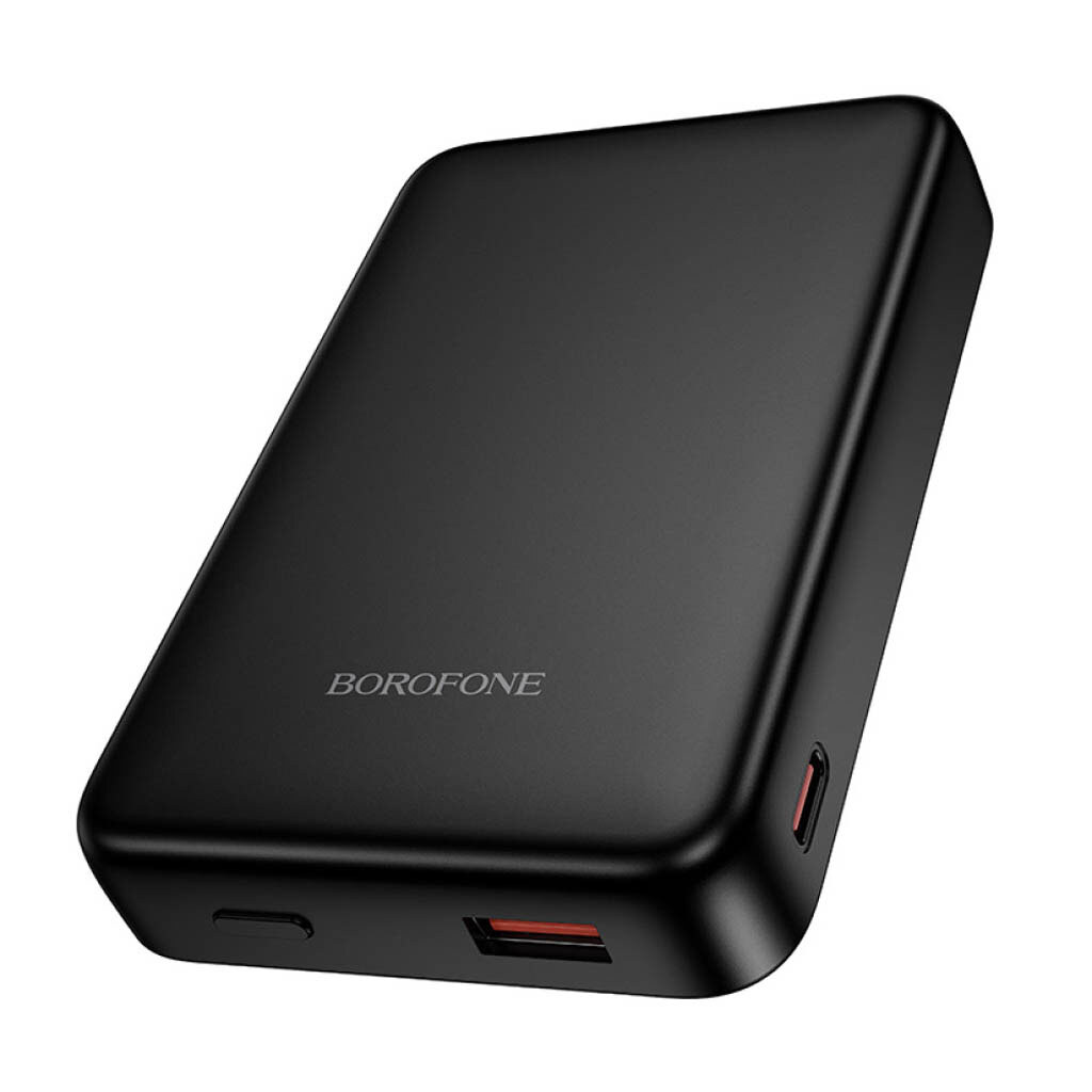 Портативная батарея (Power Bank) Borofone BJ82A Dawn, 10000 mAh, Черный - № 3 Портативная батарея (Power Bank) Borofone BJ82A Dawn, 10000 mAh, Черный - № 3