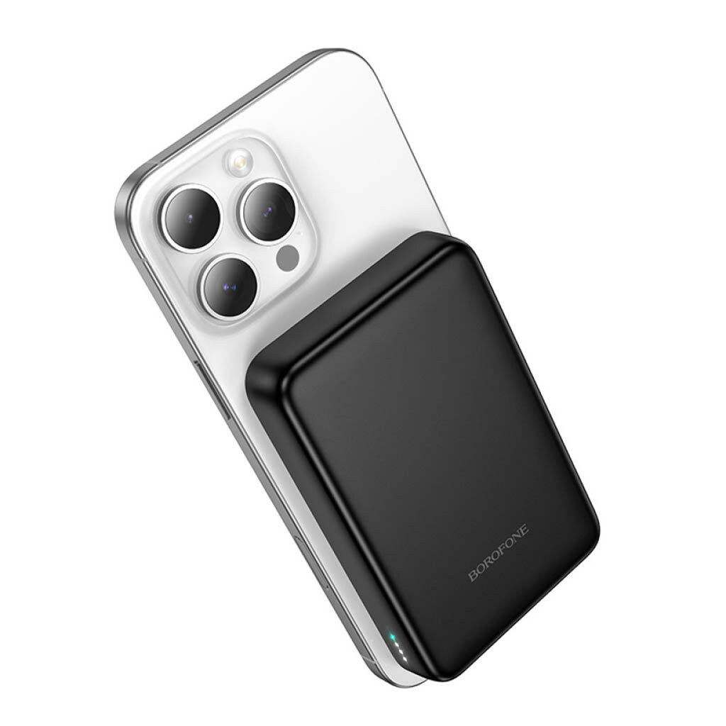 Портативная батарея (Power Bank) Borofone BJ82A Dawn, 10000 mAh, Черный - № 4 Портативная батарея (Power Bank) Borofone BJ82A Dawn, 10000 mAh, Черный - № 4