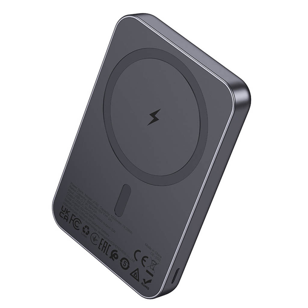 Портативная батарея (Power Bank) Hoco J160, 5000 mAh, Серый - № 6 Портативная батарея (Power Bank) Hoco J160, 5000 mAh, Серый - № 6