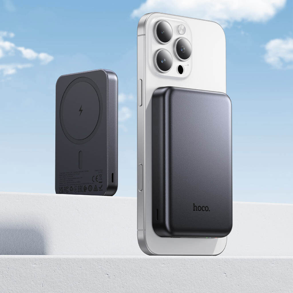 Портативная батарея (Power Bank) Hoco J160, 5000 mAh, Серый - № 8 Портативная батарея (Power Bank) Hoco J160, 5000 mAh, Серый - № 8