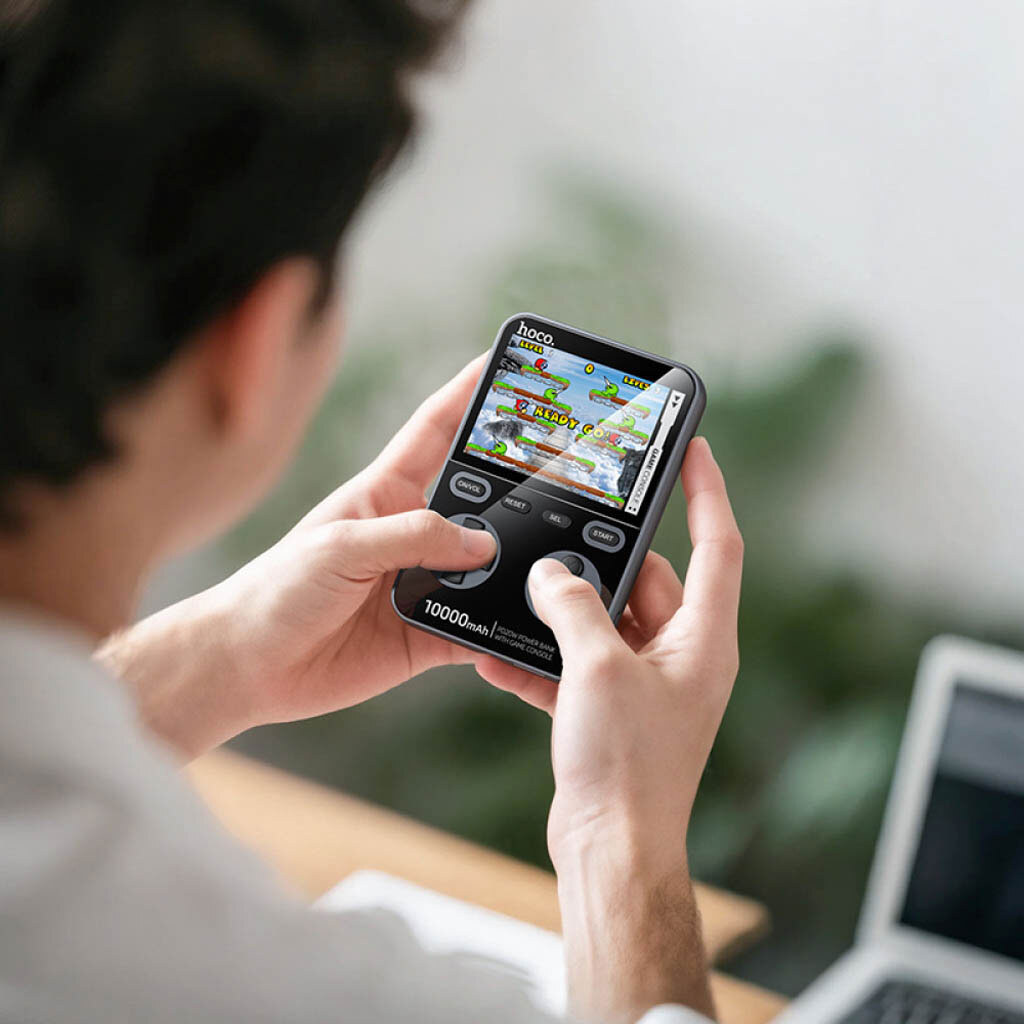 Портативная батарея (Power Bank) Hoco Q47 Shine, 10000 mAh, Серый - № 7 Портативная батарея (Power Bank) Hoco Q47 Shine, 10000 mAh, Серый - № 7