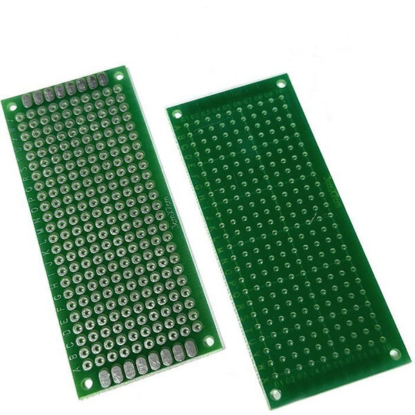 Макетна плата печатна PCB-1L-G-3X7 - № 1 Макетна плата печатна PCB-1L-G-3X7 - № 1