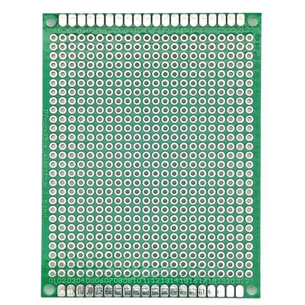 Макетна плата печатна PCB-1L-G-6X8 - № 1 Макетна плата печатна PCB-1L-G-6X8 - № 1
