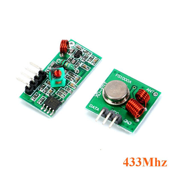 Модули приема и передачи на 2.4/433/868 МГц 433Mhz-RF-Link-Kit - № 1 Модули приема и передачи на 2.4/433/868 МГц 433Mhz-RF-Link-Kit - № 1
