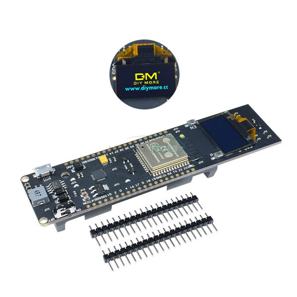 Модуль WI-FI ESP8266 18650 Oled Module Yellow - Blue - № 1 Модуль WI-FI ESP8266 18650 Oled Module Yellow - Blue - № 1