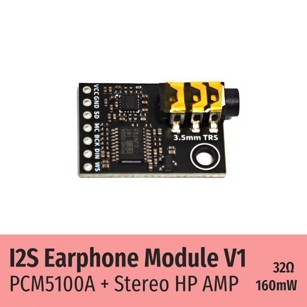 Усилитель низкой частоты (УНЧ) I2S Earphone Module V1 - № 1 Усилитель низкой частоты (УНЧ) I2S Earphone Module V1 - № 1