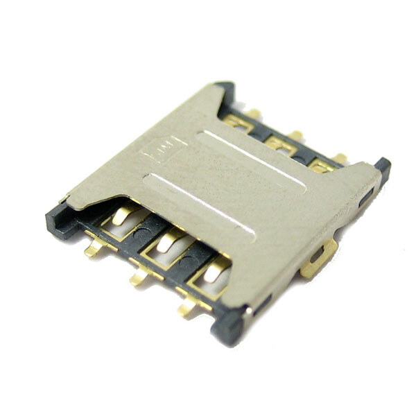 Держатель карт SIM NANOSIM-NO-PUSH-1.35H - № 1 Держатель карт SIM NANOSIM-NO-PUSH-1.35H - № 1