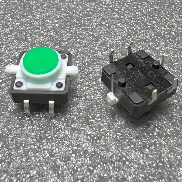 Кнопка тактовая TACT-24N-F-IG - № 1 Кнопка тактовая TACT-24N-F-IG - № 1