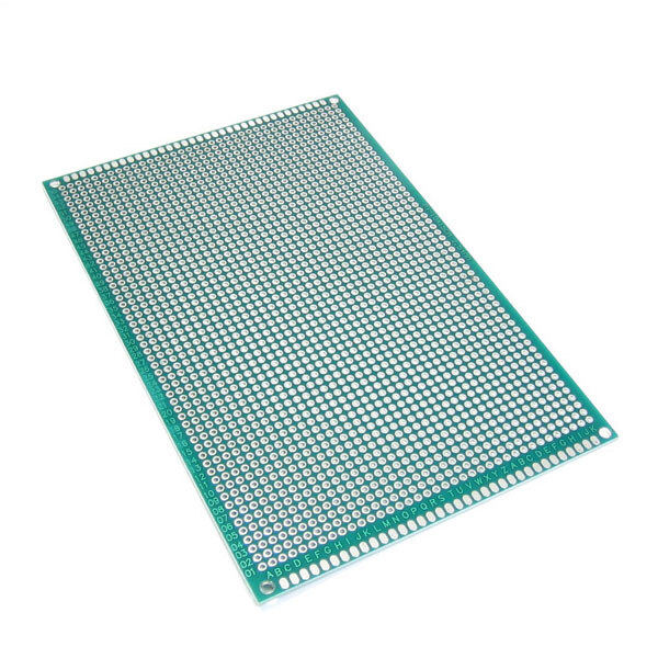 Макетная плата печатная PCB-2L-G-10X15 - № 1 Макетная плата печатная PCB-2L-G-10X15 - № 1