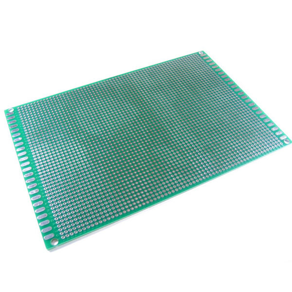 Макетна плата печатна PCB-2L-G-12X18 - № 1 Макетна плата печатна PCB-2L-G-12X18 - № 1