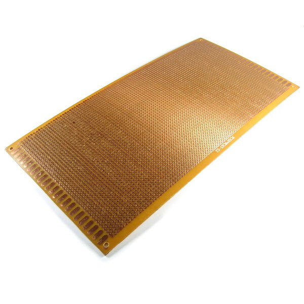 Макетна плата печатна PCB-1L-BR-13X25 - № 1 Макетна плата печатна PCB-1L-BR-13X25 - № 1