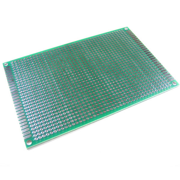 Макетная плата печатная PCB-2L-G-8X12 - № 1 Макетная плата печатная PCB-2L-G-8X12 - № 1