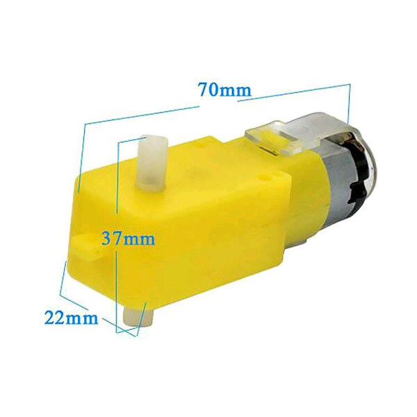 Електродвигун TT Motor-2 Shafts - № 1 Електродвигун TT Motor-2 Shafts - № 1