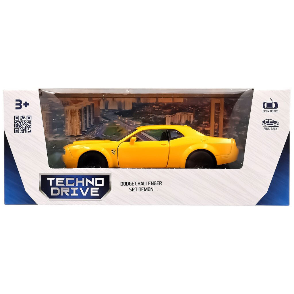 Автомодель іграшкова TechnoDrive Dodge Challenger SRT Demon - № 1 Автомодель іграшкова TechnoDrive Dodge Challenger SRT Demon - № 1