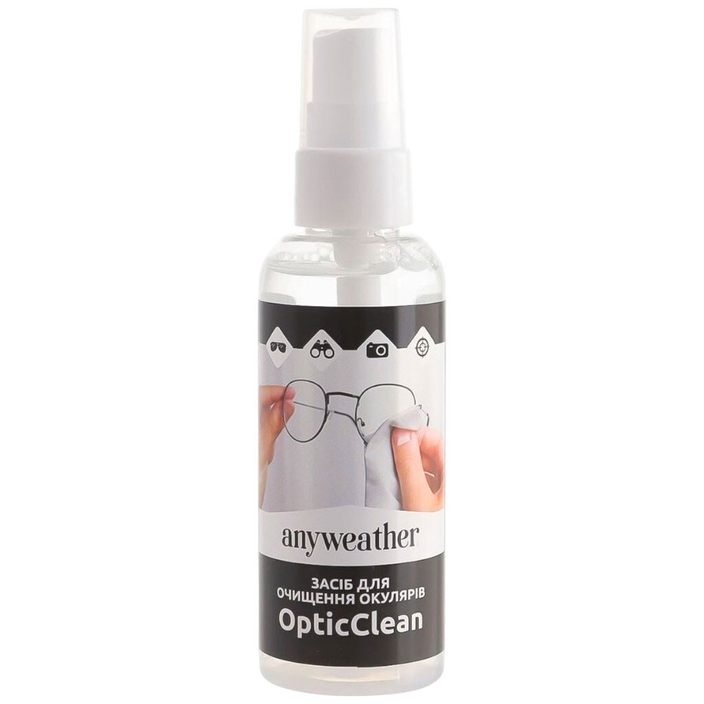 Средство для очистки очков Anyweather OpticClean 50 мл - № 1 Средство для очистки очков Anyweather OpticClean 50 мл - № 1