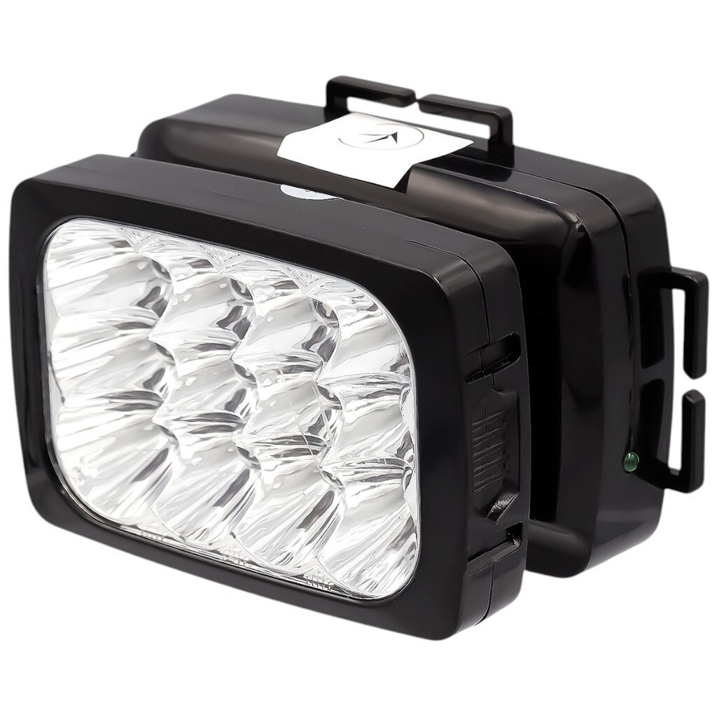 Ліхтар LED акумуляторний на голову GRUNHELM GR-1837 1800 mAh - № 3 Ліхтар LED акумуляторний на голову GRUNHELM GR-1837 1800 mAh - № 3