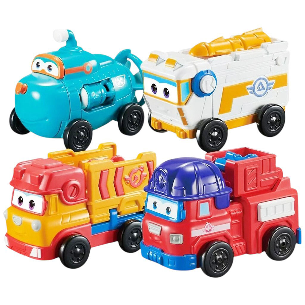 Машинка игрушечная Super Wings Mini Team Vehicles микс - № 6 Машинка игрушечная Super Wings Mini Team Vehicles микс - № 6