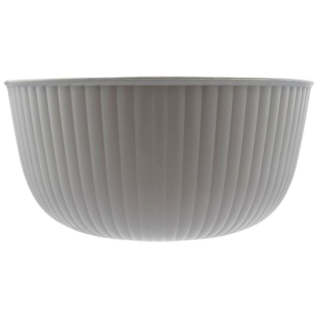 Миска пластикова кругла ребриста EMHOUSE 4200 мл - № 2 Миска пластикова кругла ребриста EMHOUSE 4200 мл - № 2