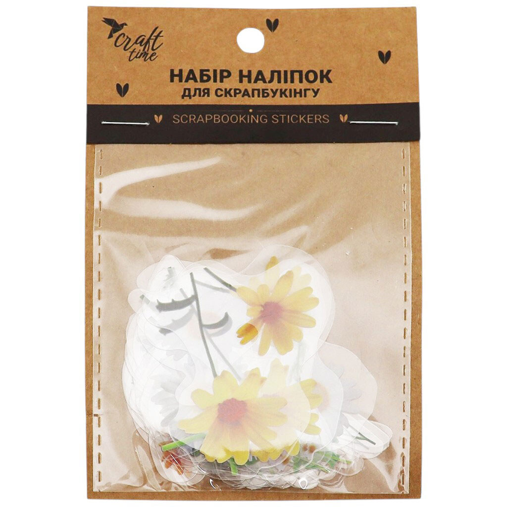 Набор наклейок для скрапбукинга Craft time микс - № 1 Набор наклейок для скрапбукинга Craft time микс - № 1