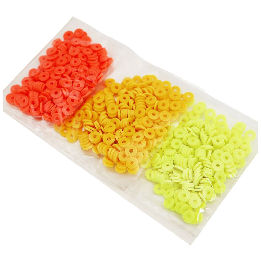 Набор бусин для создания украшений Кольца 6 мм 30 г - № 2 Набор бусин для создания украшений Кольца 6 мм 30 г - № 2