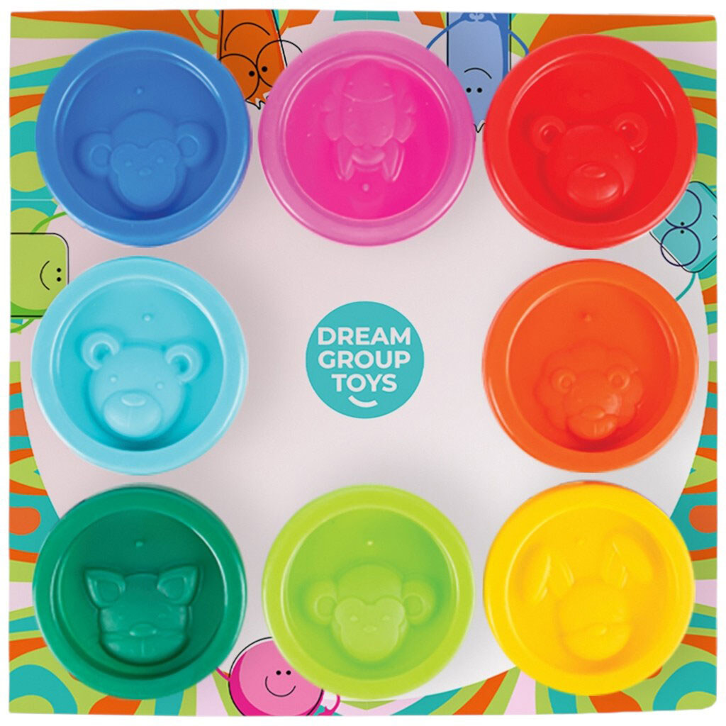 Набор теста для лепки Clay Anyway Dream Group Toys 8 цветов - № 3 Набор теста для лепки Clay Anyway Dream Group Toys 8 цветов - № 3