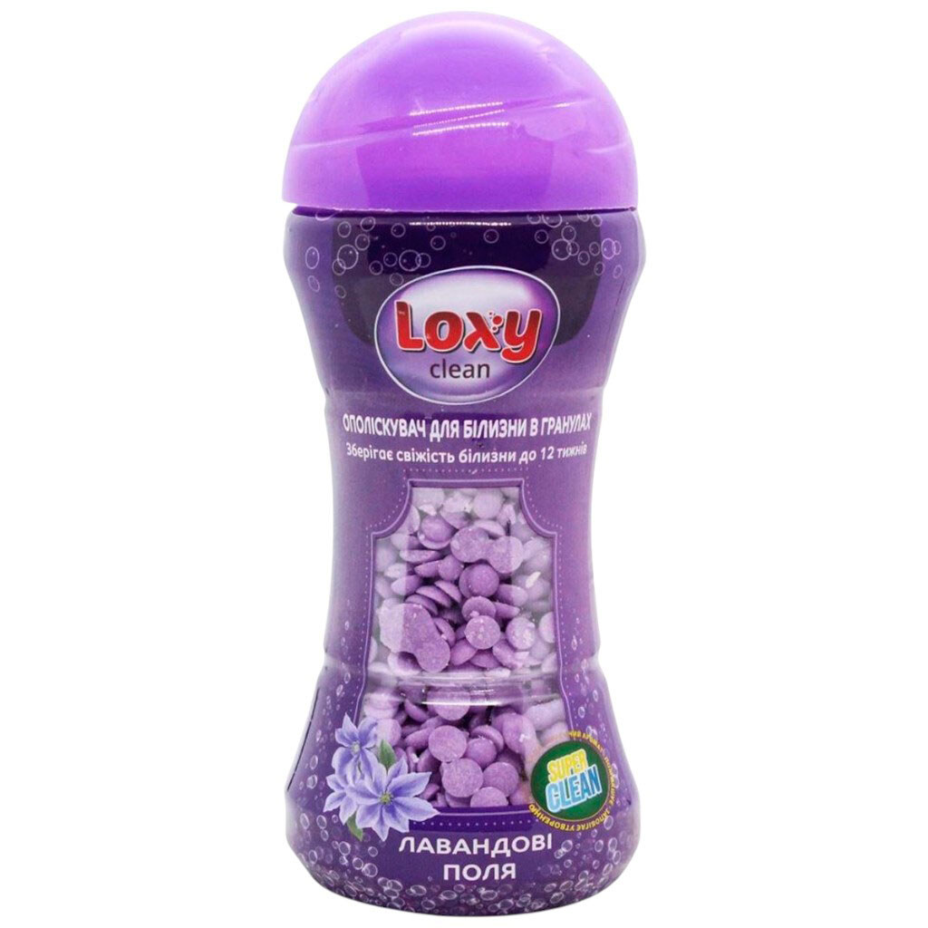 Ополаскиватель для белья гранулированный LOXY Clean Лавандовые поля 210 г - № 1 Ополаскиватель для белья гранулированный LOXY Clean Лавандовые поля 210 г - № 1
