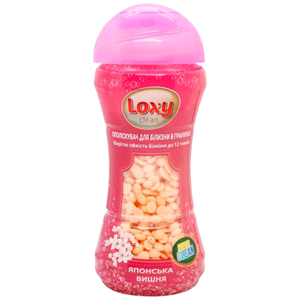 Ополаскиватель для белья гранулированный LOXY Clean Японская вишня 210 г - № 1 Ополаскиватель для белья гранулированный LOXY Clean Японская вишня 210 г - № 1