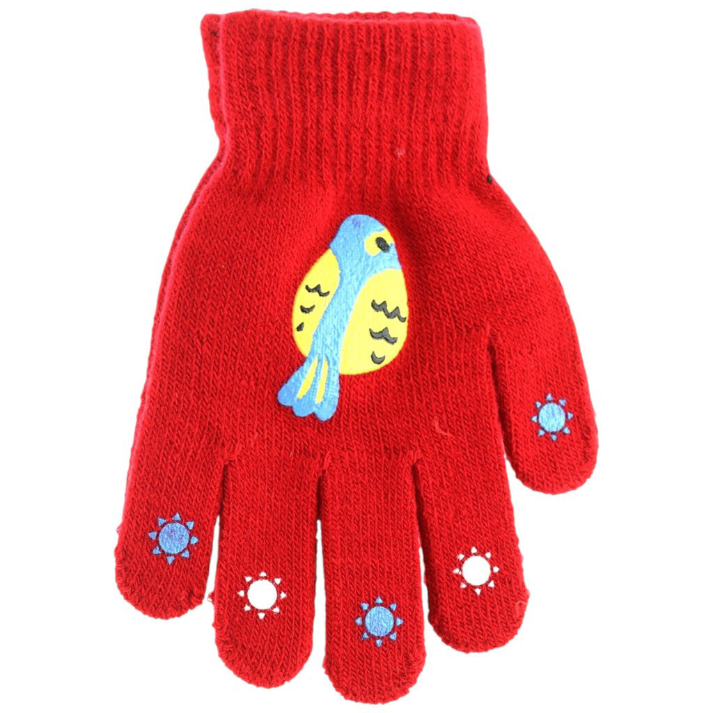 Детские перчатки с декором 15 см в ассортименте - № 4 Детские перчатки с декором 15 см в ассортименте - № 4