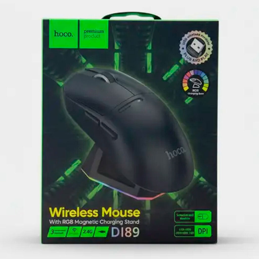 Мышь Hoco DI89, Черный - № 2 Мышь Hoco DI89, Черный - № 2