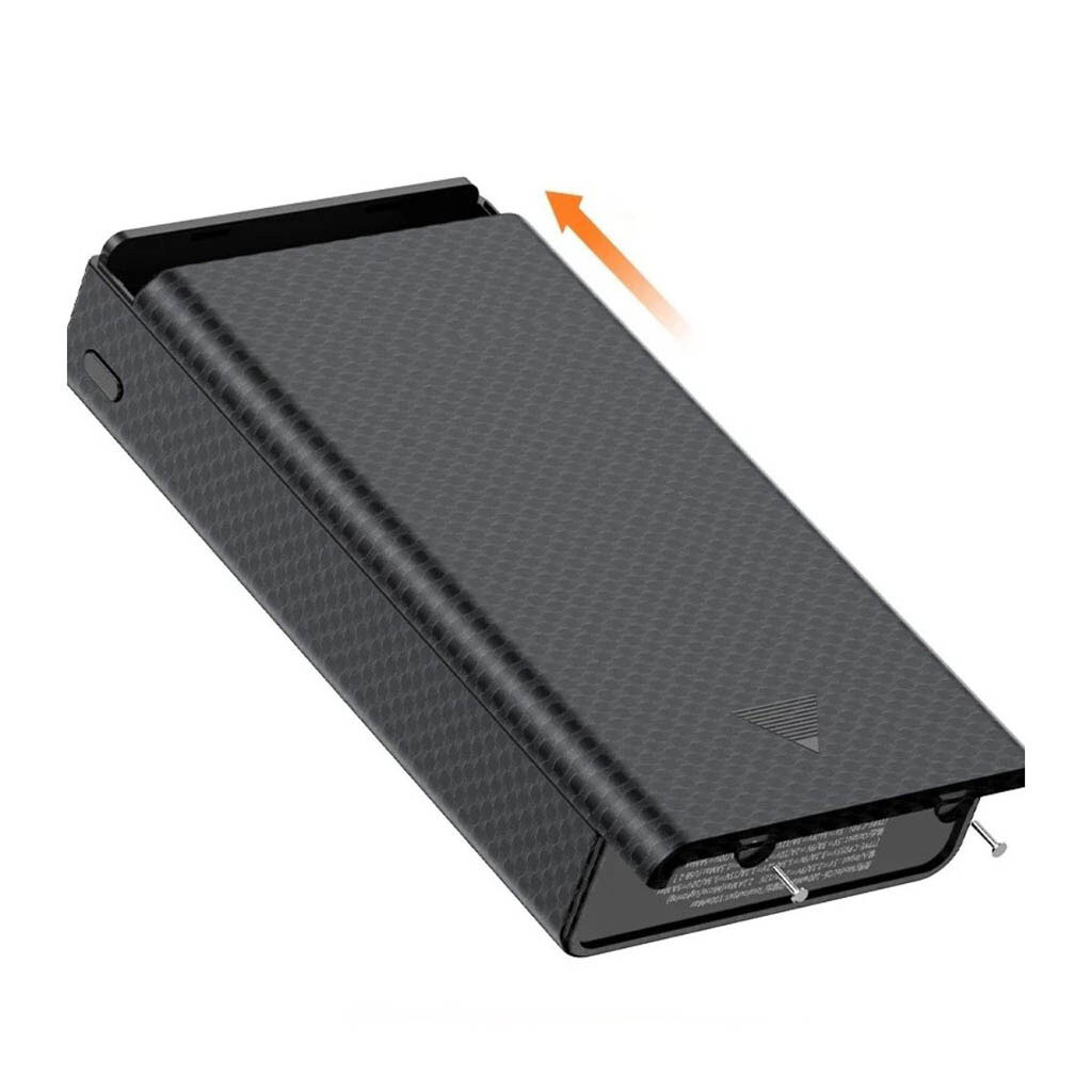 Корпус для Power Bank Q6, Черный - № 3 Корпус для Power Bank Q6, Черный - № 3